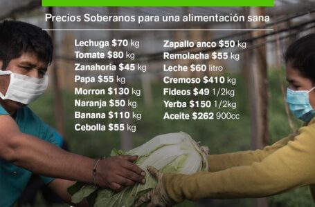 Por el aumento de la pobreza productores ofrecen alimentos a precios populares