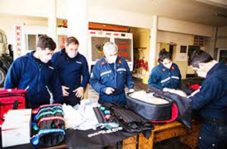 Genneia donó equipamiento a los bomberos voluntarios de Bragado