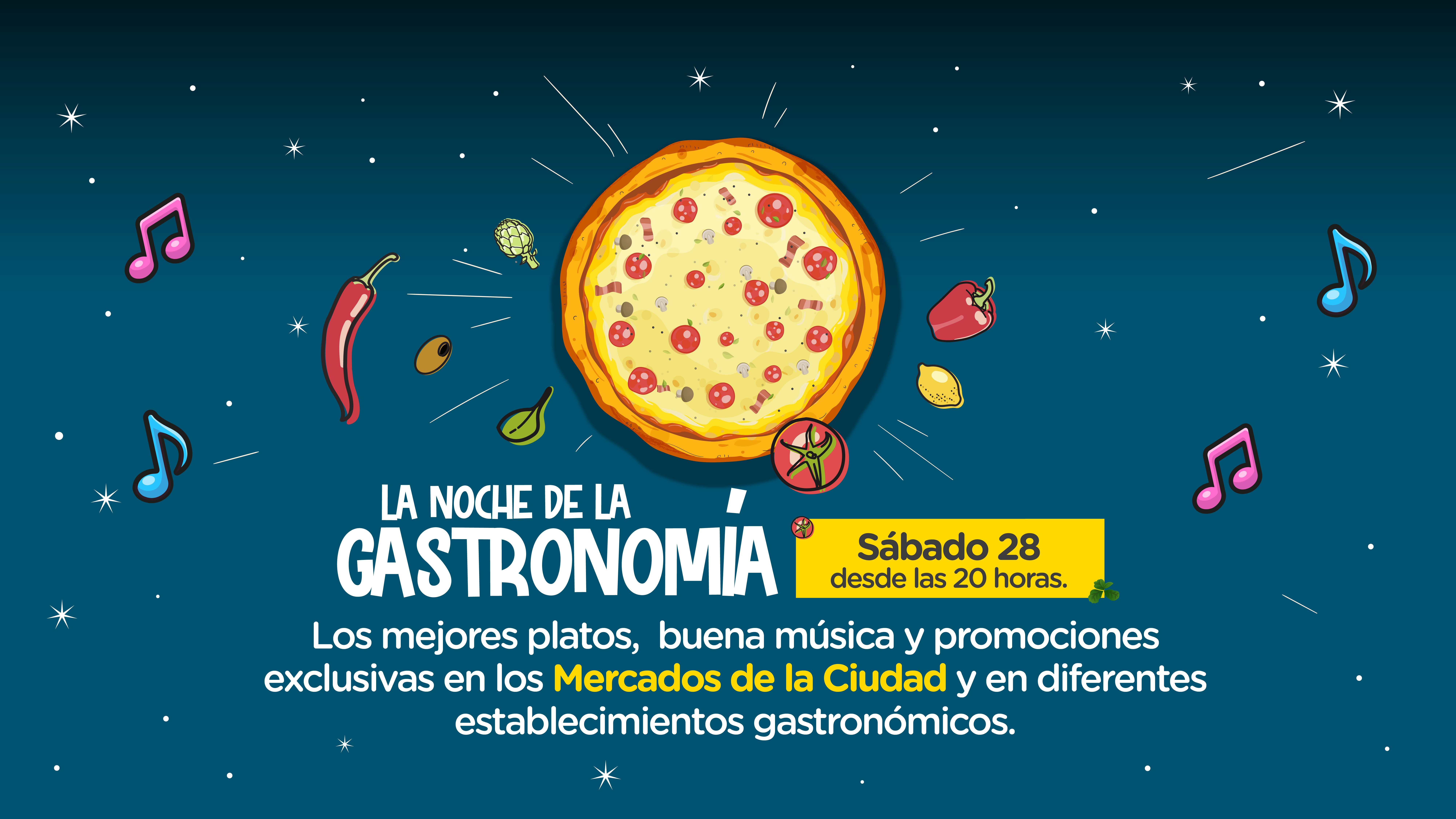 Llega la 4° edición de “La Noche de la Gastronomía”