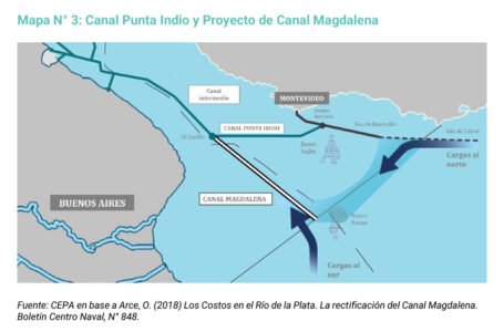 El dragado y balizamiento del Canal de Magdalena ahorrarían entre u$d 85 y 89 millones anuales al Estado