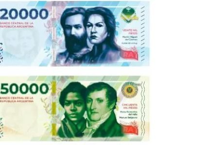 Gobierno de Milei lanza billetes de 20.000 y 50.000 pesos y un nuevo impuesto