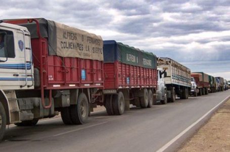 En los primeros 15 días de diciembre, los costos del transporte de cargas aumentaron 19,78%