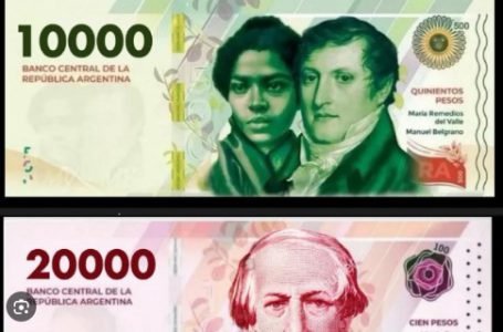 Estanflación: El nuevo billete $10.000 tendrá un valor real de $2.900 a fines de 2024