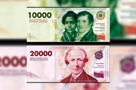 Llega el billete de $ 10.000