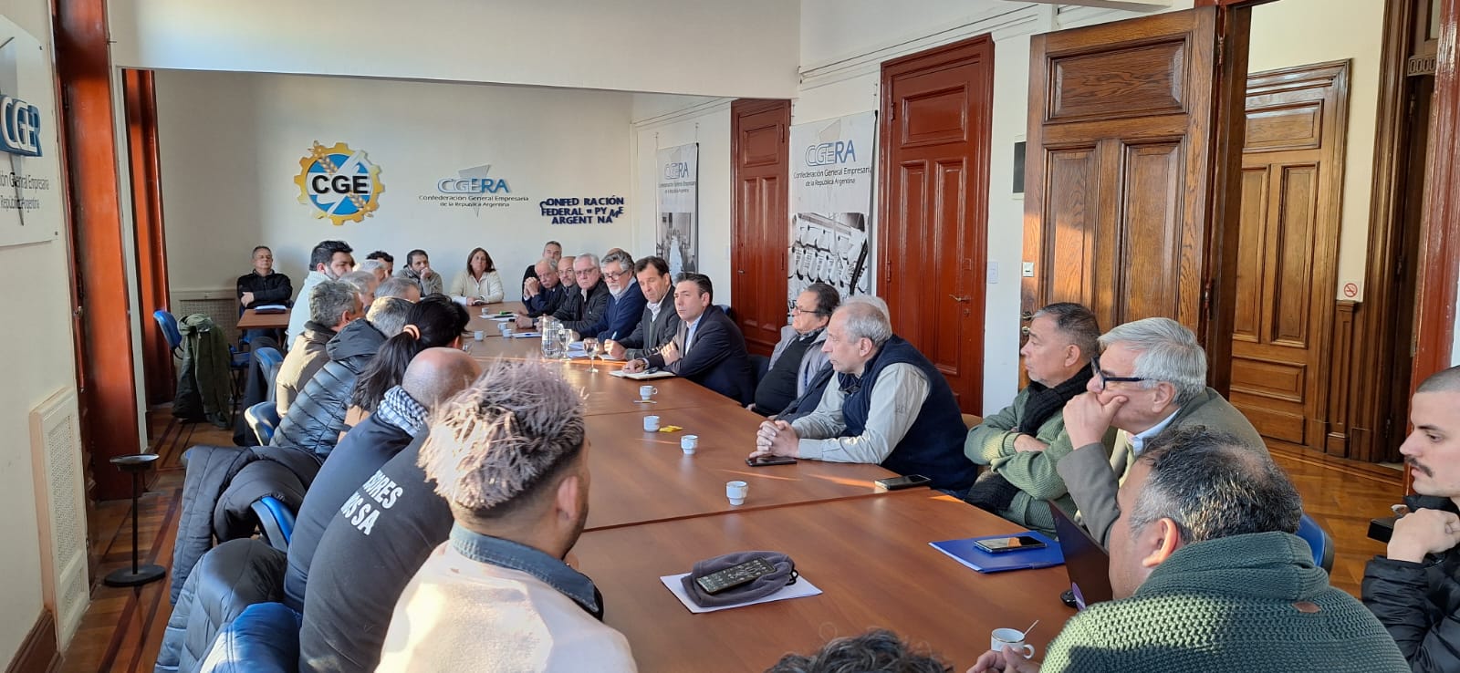 Empresarios de CGERA le expresaron su preocupación al Secretario Pyme por la baja en la actividad, el consumo y la producción