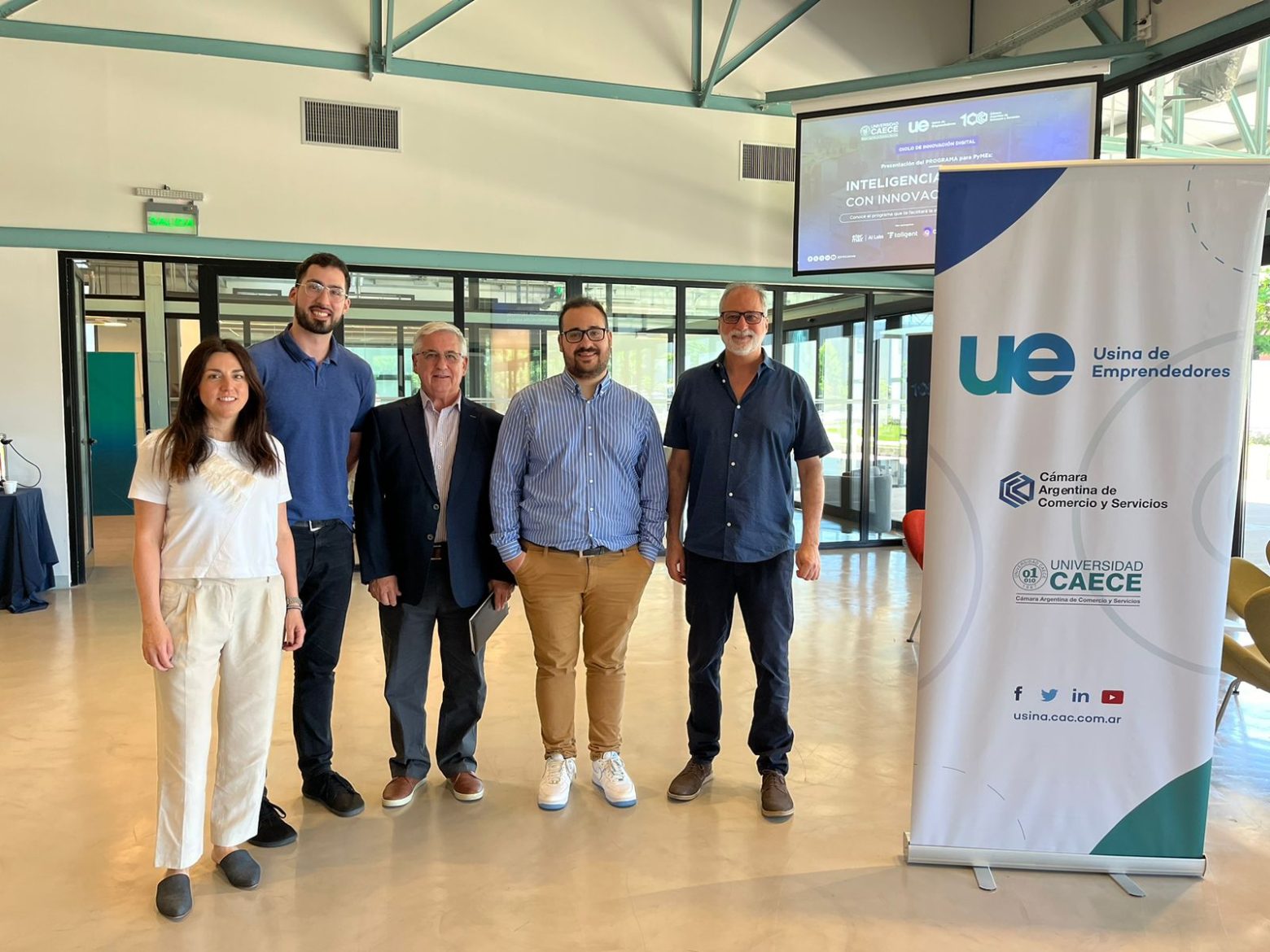La Usina de Emprendedores presentó el programa para PyMEs “Inteligencia Artificial con innovación abierta”