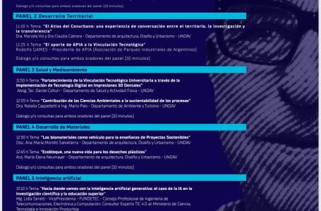 Día Nacional de la Vinculación Tecnológica: Encuentro de tecnólogos para proponer soluciones a los problemas de la nueva economía