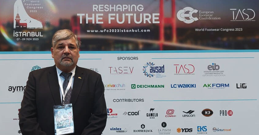 «No estamos en desacuerdo  con los acuerdos comerciales con otros países o bloques, pero tenemos que tener en cuenta las reglas de origen. La reforma laboral es necesaria pero no se debe afectar la justa retribución a los trabajadores», Horacio Moschetto, Pte de la Cam de Industrias del Calzado