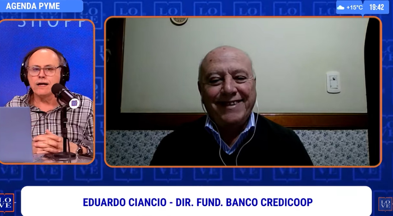 «Brindamos capacitación y asistencia técnica a las Pymes que quieran exportar», Eduardo Ciancio Fundación Banco Credicoop